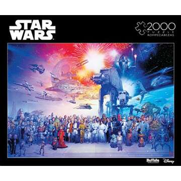 Buffalo Games - Star Wars - SW - You were The Chosen One - 2000 Piece Jigsaw Puzzle for Adults Chall...