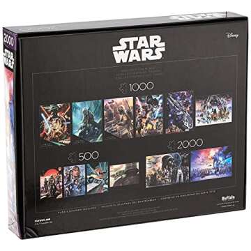 Buffalo Games - Star Wars - SW - You were The Chosen One - 2000 Piece Jigsaw Puzzle for Adults Challenging Puzzle Perfect for Game Nights - Finished Size is 38.50 x 26.50