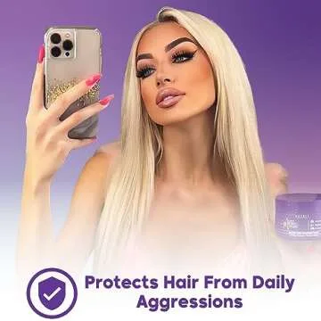 Brazilian Blonde Hair Mask for Damaged Hair BONDOX 8.8 oz – Deep Conditioning & Repair Treatment ?...