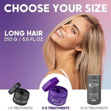 Brazilian Blonde Hair Mask for Damaged Hair - Bondox Treatment