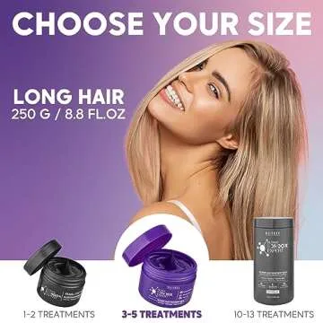 Brazilian Blonde Hair Mask for Damaged Hair - Bondox Treatment