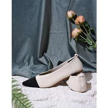 Stylish Slocyclub Women's Flat Slip-On Ballet Shoes