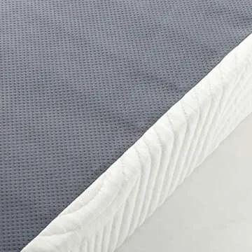 ZINUS Quick Lock Metal Smart Box Spring, 4 Inch Mattress Foundation, Strong Metal Structure, Easy Assembly, King, White