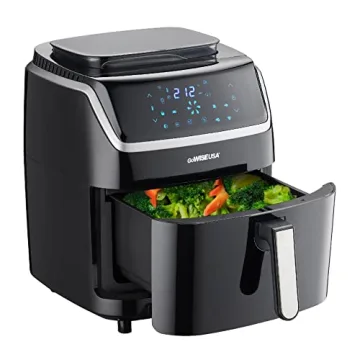 GoWISE USA 7-Quart Steam Air Fryer with 8 Cooking Presets