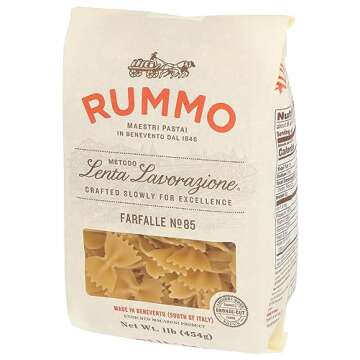 Rummo Farfalle Pasta, Gluten Free, 1 LB (Pack Of 12)