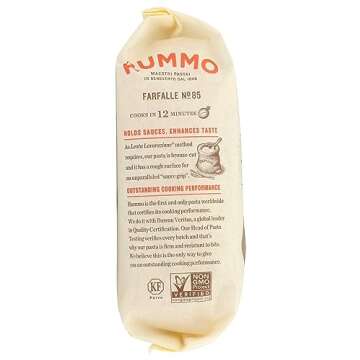 Rummo Farfalle Pasta, Gluten Free, 1 LB (Pack Of 12)