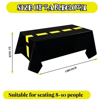 Durable Construction Party Tablecloths for Festive Decor