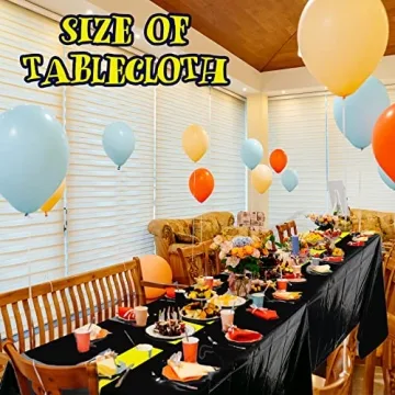 Durable Construction Party Tablecloths for Festive Decor