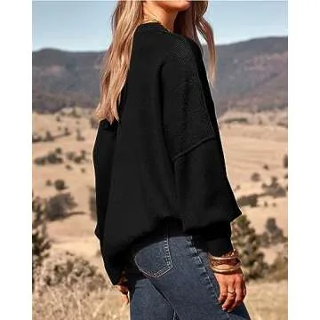 PRETTYGARDEN Women's Casual Oversized Sweater 2025