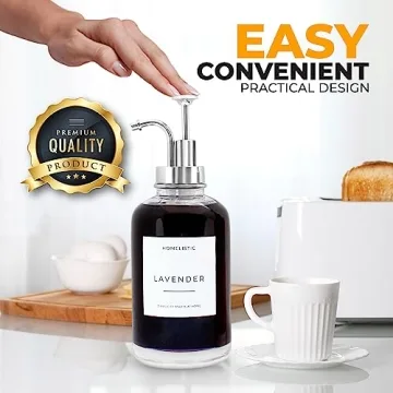 homelistic Syrup Dispenser Bottles for Coffee Lovers