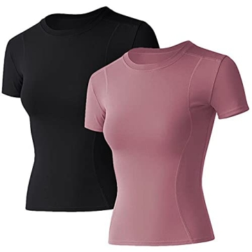 Loovoo Moisture Wicking Shirts for Women Active Top