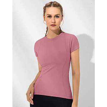 Loovoo Moisture Wicking Shirts for Women Active Top
