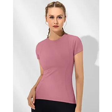 Loovoo Moisture Wicking Shirts for Women Active Top