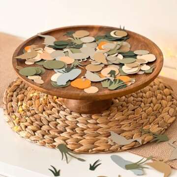 100PCS Mallard Duck Confetti,One Lucky Duck First Birthday Table Confetti,1st Birthday Confetti for One Lucky Duck Party Decor, Duck 1st Birthday, Duck Baby Shower