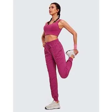 CRZ YOGA Lightweight Workout Joggers for Women
