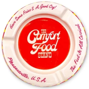 ban.do Novelty Coin Tray - Decorative Ceramic Jewelry Dish for Keys and Home Decor