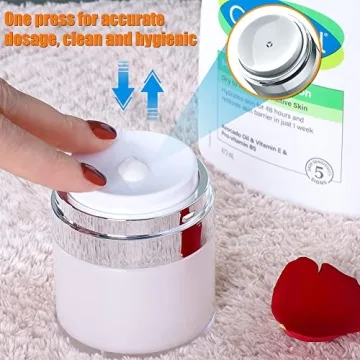 Airless Pump Jars for Skincare and Travel Convenience