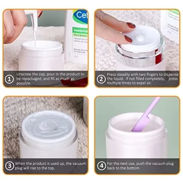 Airless Pump Jars for Skincare and Travel Convenience