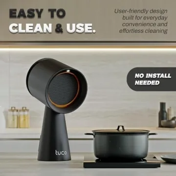 TUCO Portable Range Hood - Mini Kitchen Exhaust Fan with Filters