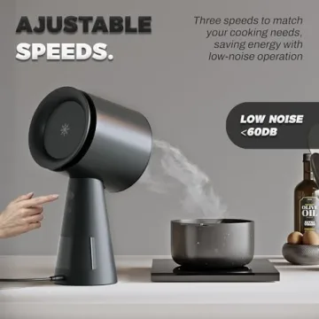 TUCO Portable Range Hood - Mini Kitchen Exhaust Fan with Filters
