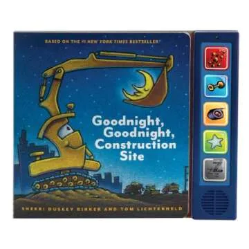 Goodnight, Goodnight, Construction Site Sound Book: Interactive Fun for Toddlers