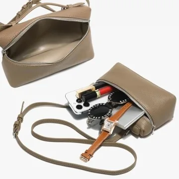 Rejolly Crossbody Pouch Bag: Stylish Faux Leather Bag for Women