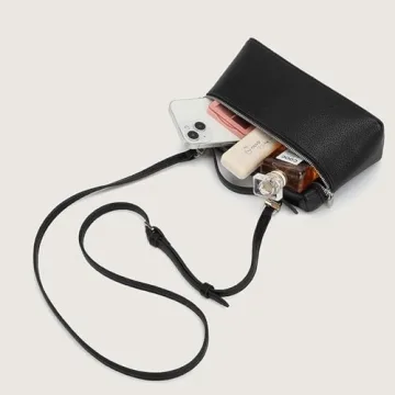 Rejolly Crossbody Pouch Bag: Stylish Faux Leather Bag for Women