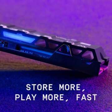 Western Digital 1TB SN850 NVMe SSD for PS5 Consoles Solid State Drive with Heatsink - Gen4 PCIe, M.2 2280, Up to 7,000 MB/s - WDBBKW0010BBK-WRSN