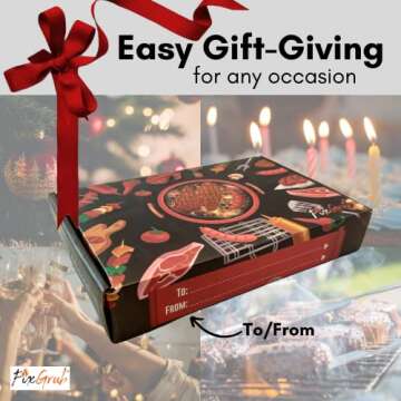 FixGrub Chef Apron for Men - Funny BBQ Apron with Pockets, Bottle Opener, Towel & Gift Box Included