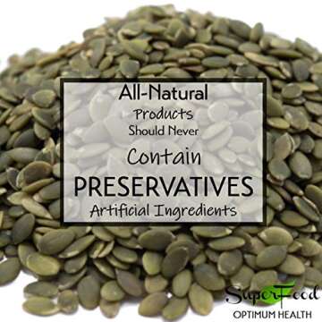 GERBS Raw Pumpkin Seed Kernels 1 LB | Top 14 Allergy Free Food | Protein rich super snack food | Use in salads, yogurt, baking, oatmeal, trail mix | Grown in Canada, packaged in USA | Vegan, Kosher