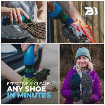 BootBuddy Shoe Cleaner Brush for All Footwear Types