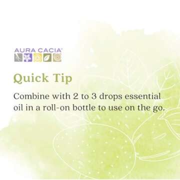 Aura Cacia Sweet Almond Oil, 16 Oz for Nourished Skin