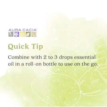 Aura Cacia Sweet Almond Oil, 16 Oz for Nourished Skin