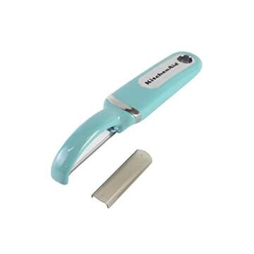 KitchenAid Classic Euro Peeler, Aqua Sky, 13.5-Inch -