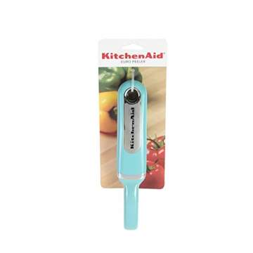 KitchenAid Classic Euro Peeler, Aqua Sky, 13.5-Inch -