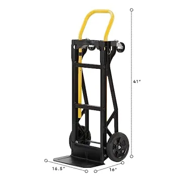 Harper Trucks Nylon Convertible Hand Truck Dolly Cart