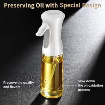Oil Sprayer for Cooking 200ml Glass Sprayer Mister