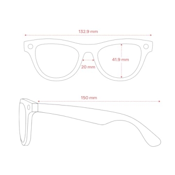Ray-Ban Meta Smart Glasses Skyler Shiny Chalky Grey