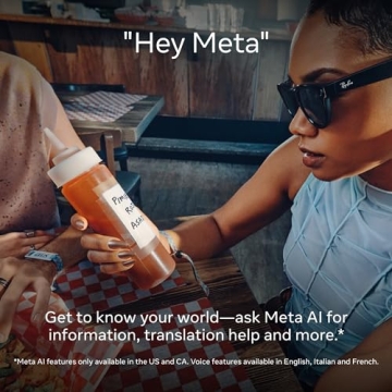 Ray-Ban Meta Smart Glasses Skyler Shiny Chalky Grey