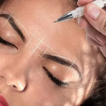 TEONEI Eyebrow Microblading Marker Pen for Precision Mapping