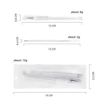 TEONEI Eyebrow Microblading Marker Pen for Precision Mapping