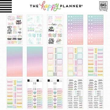 ME & MY BIG IDEAS Happy Planner STCKRS, Pastels, 2956/Pkg