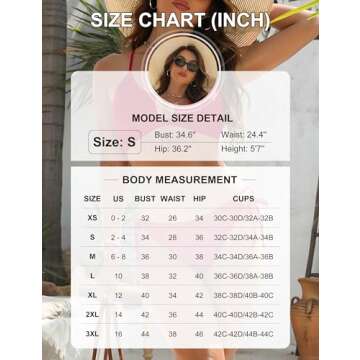 Blooming Jelly Bikini Sets for Women Two Piece String Cheeky Swimsuits Curvy Cutout Swim Suits 2025 (L, Black)