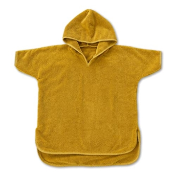 Natemia Poncho Towel - Cozy Organic Cotton Kids Bath & Beach Cover-Up