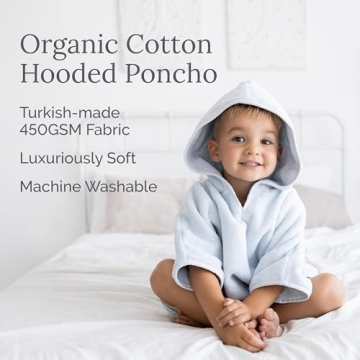 Natemia Kids Poncho Towels - Organic Cotton Comfort