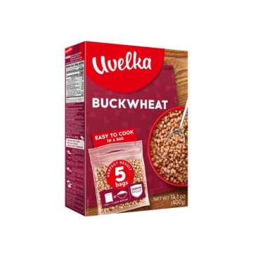 Organic Uvelka Buckwheat BOIL IN BAG - Quick & Nutritious