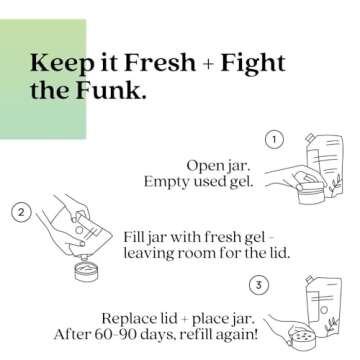 Azuna All-Natural Odor Remover Gel, Whole-Home Kit | Tea Tree Oil | Plant-Based & Long Lasting | For Pet Odors, Smoke & Strong Odors | Simply Citrus