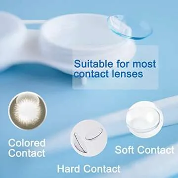 TreaHome Travel Contact Lens Case Kit - 6 in 1 Essentials