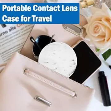 TreaHome Travel Contact Lens Case Kit - 6 in 1 Essentials