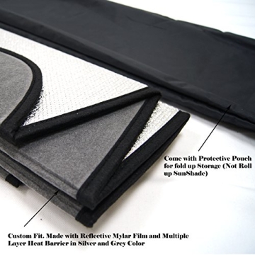 Front Windshield Sun Shade for BMW 3 Series Sedan | Custom Fit